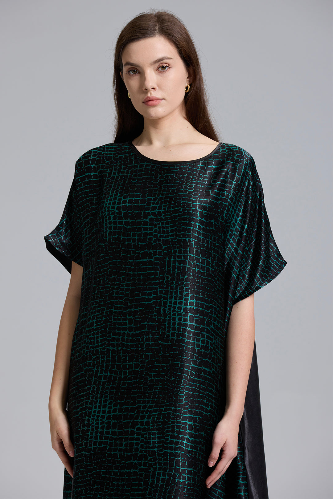 Lucia Elegant Short Sleeve Dress