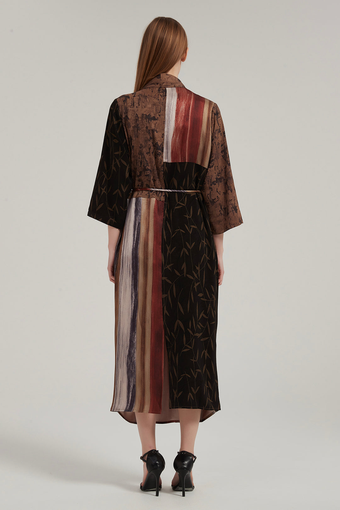 Impala Cross Front Splice Maxi Dress