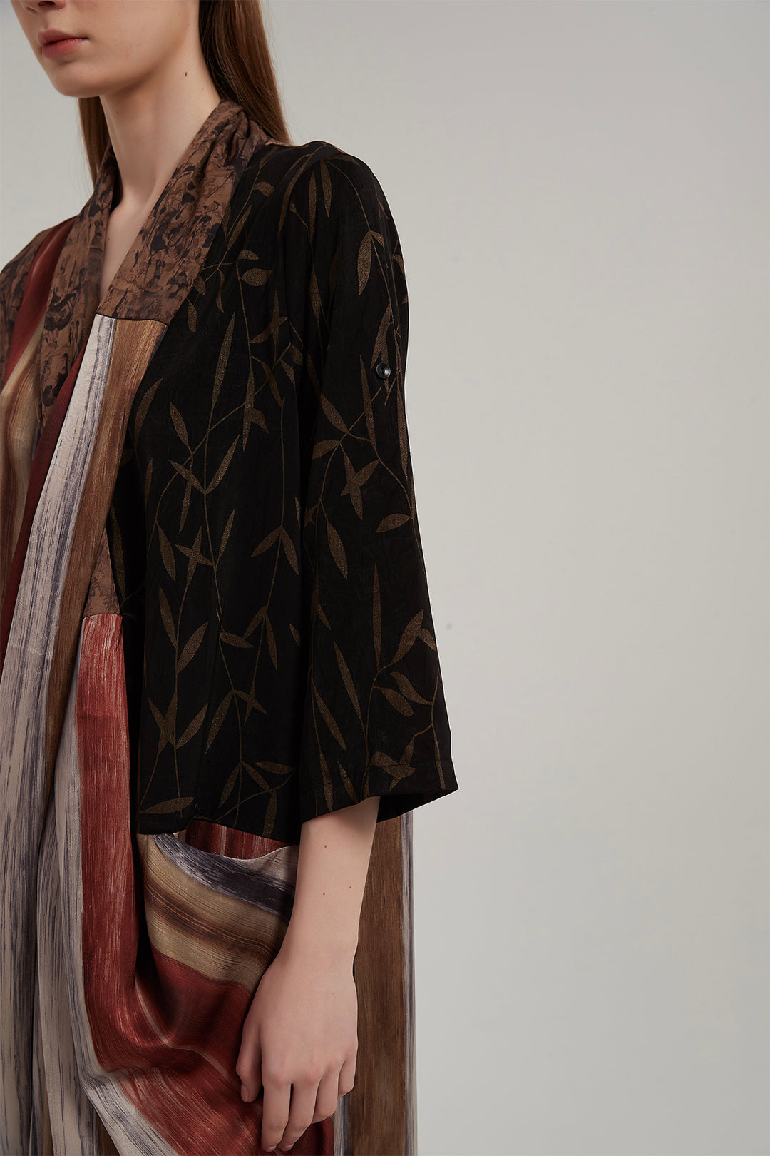 Impala Cross Front Splice Maxi Dress