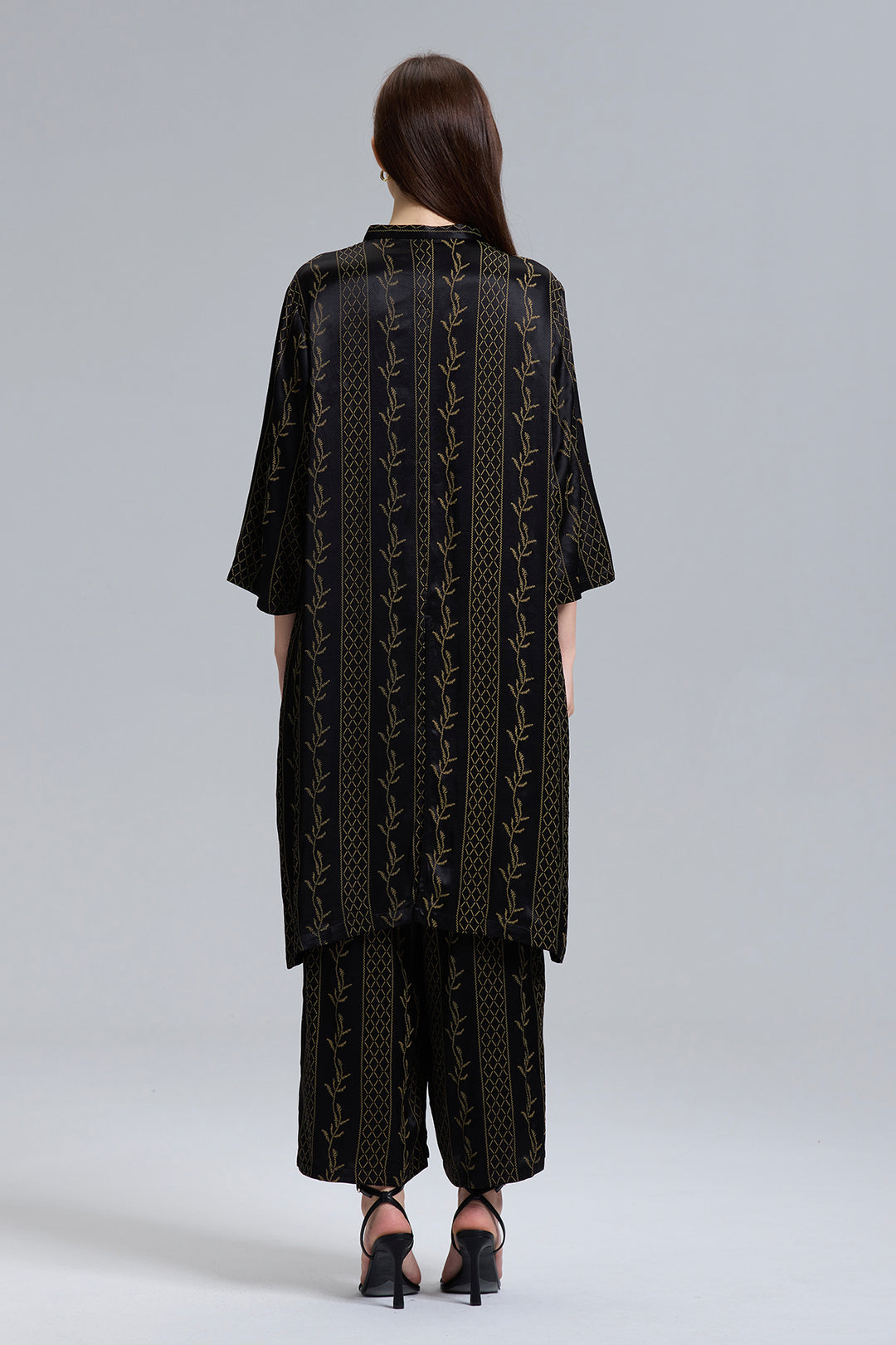 Dylan Casual Elegant Silk Two Set