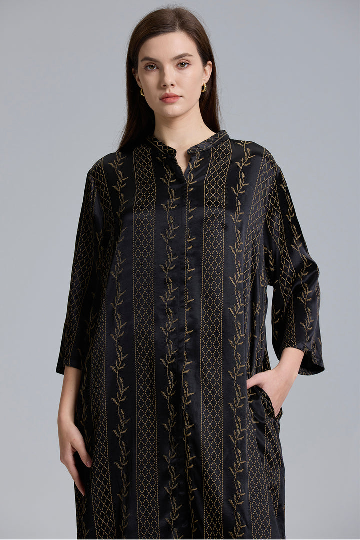 Dylan Casual Elegant Silk Two Set