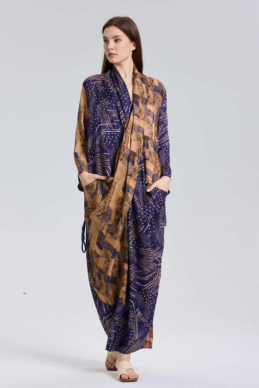 Halle Cross Front Maxi Dress