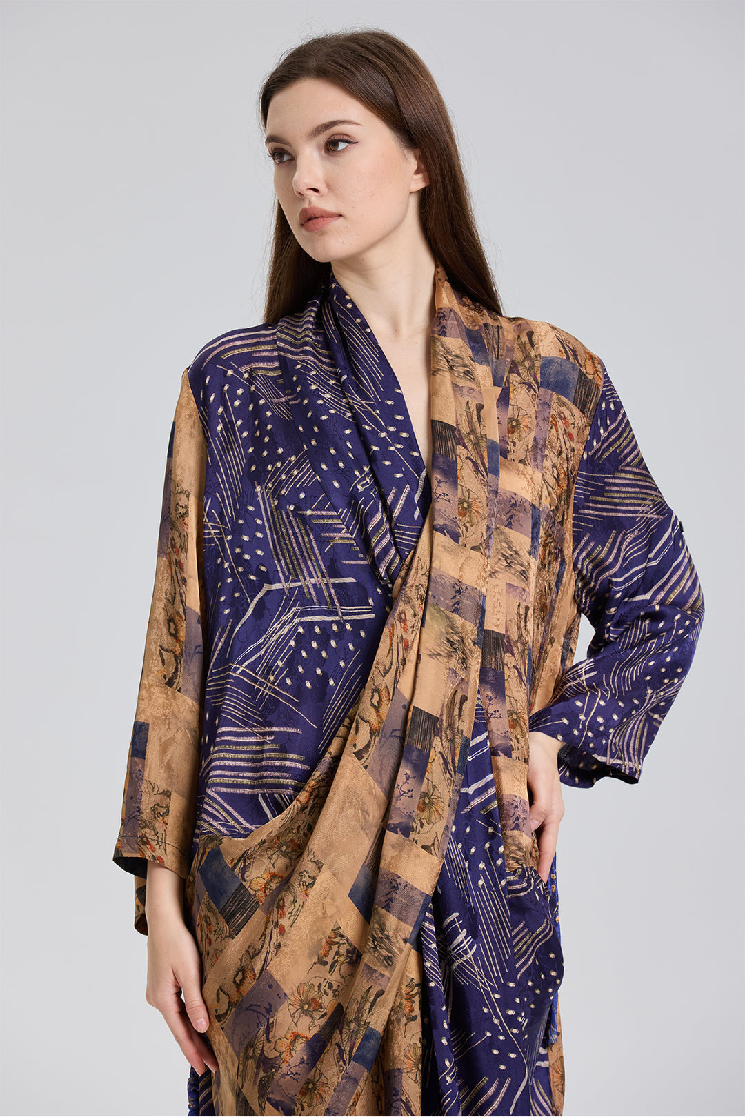 Halle Cross Front Maxi Dress