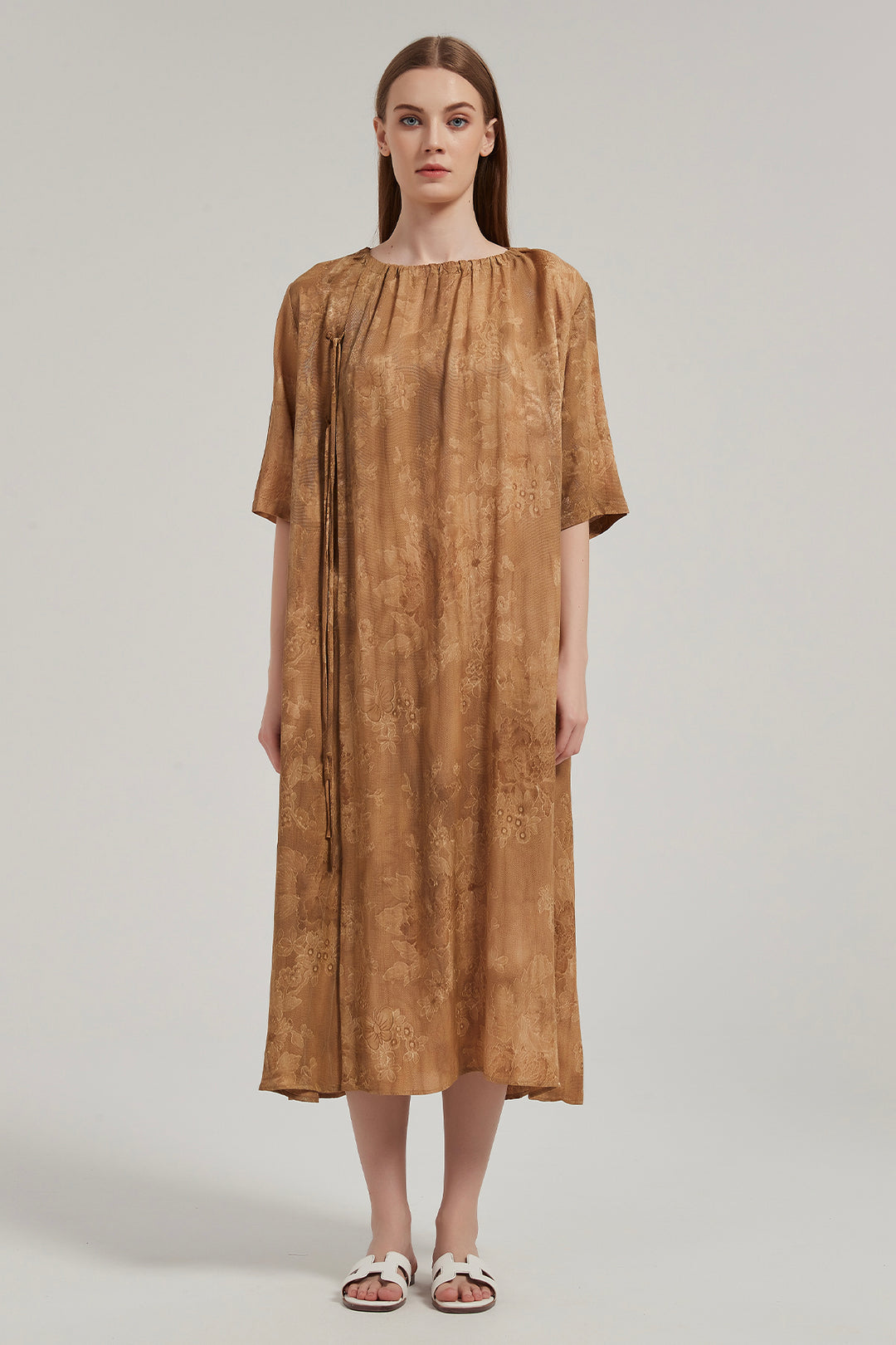 Amelie Short Sleeve Elegant Dress