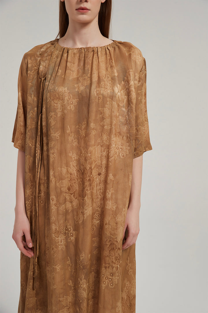 Amelie Short Sleeve Elegant Dress