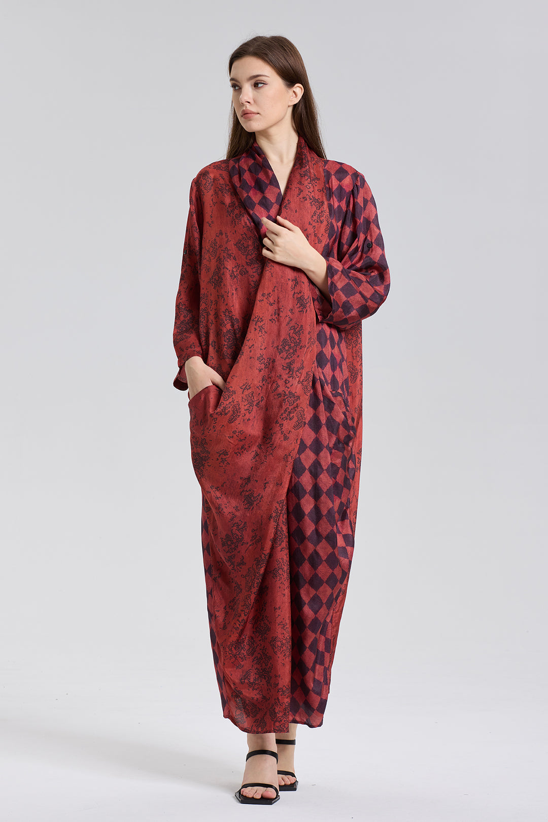 Claudia Cross Front Maxi Dress