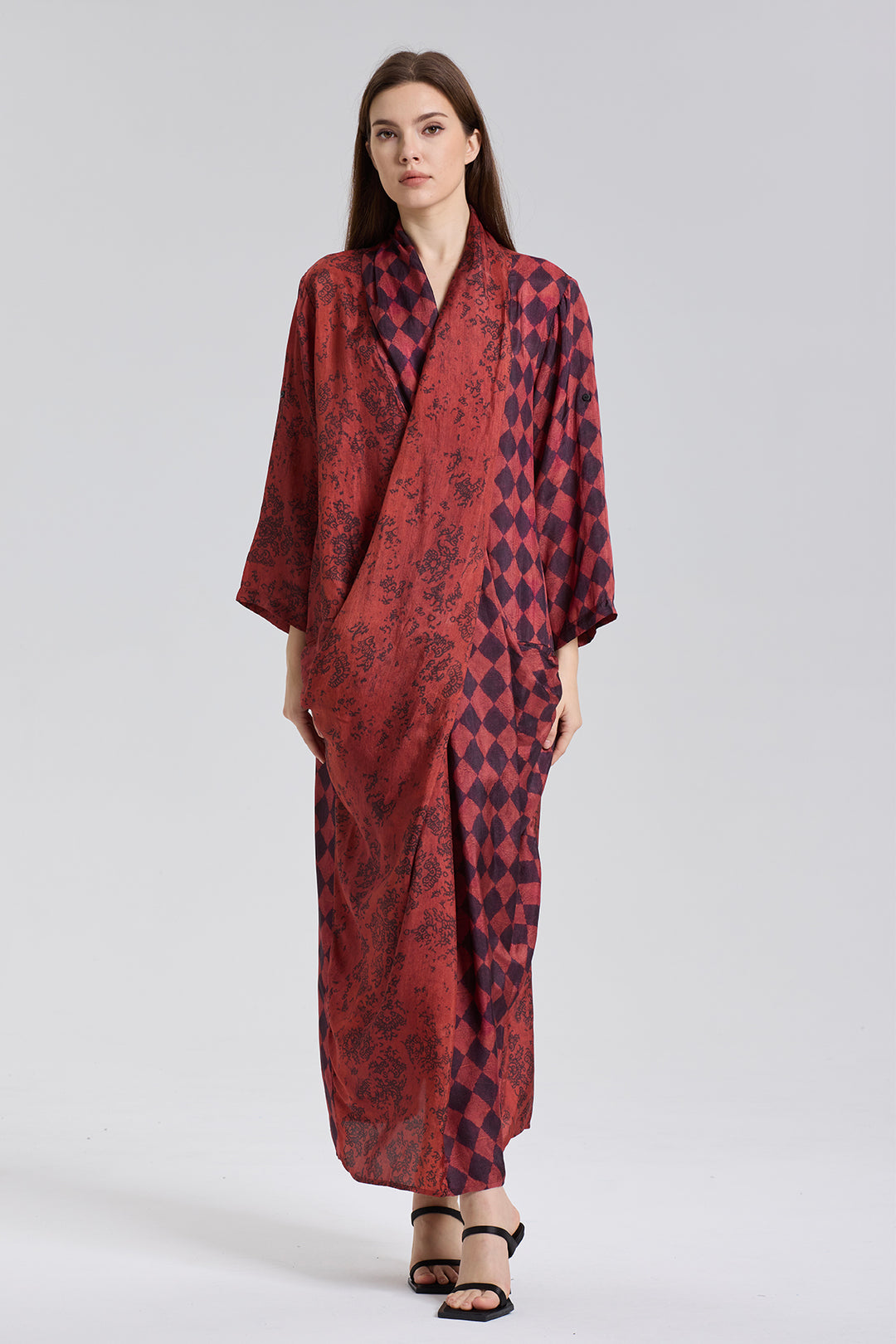 Claudia Cross Front Maxi Dress