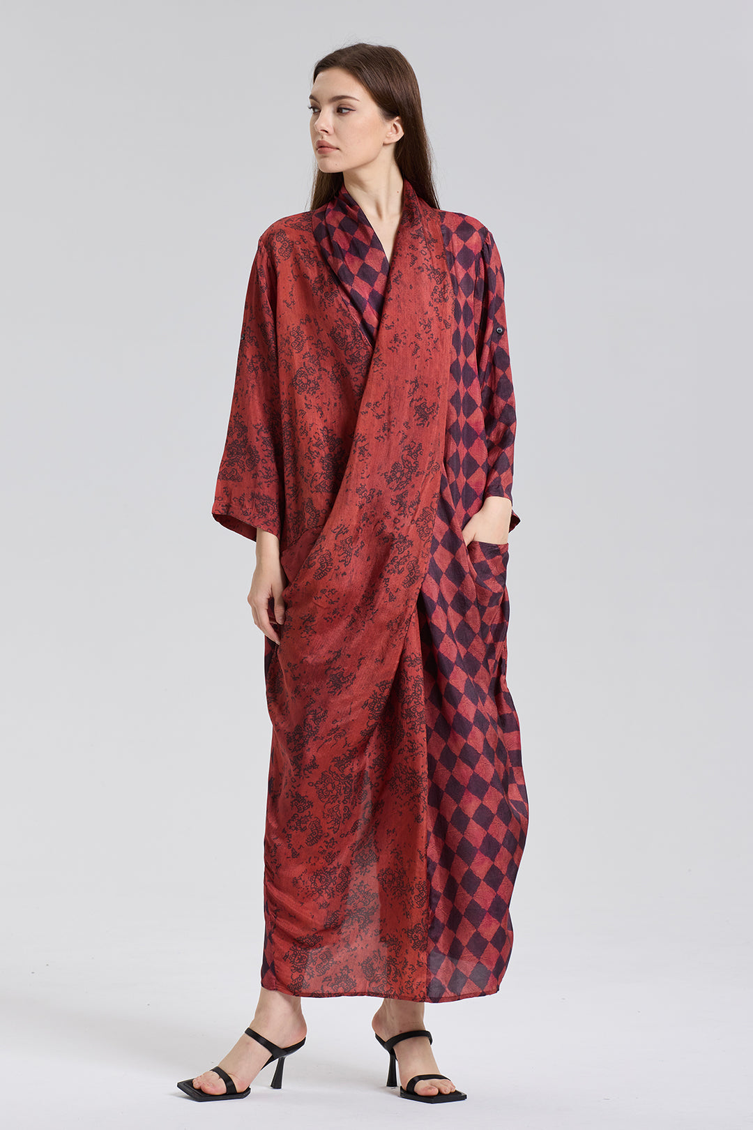 Claudia Cross Front Maxi Dress