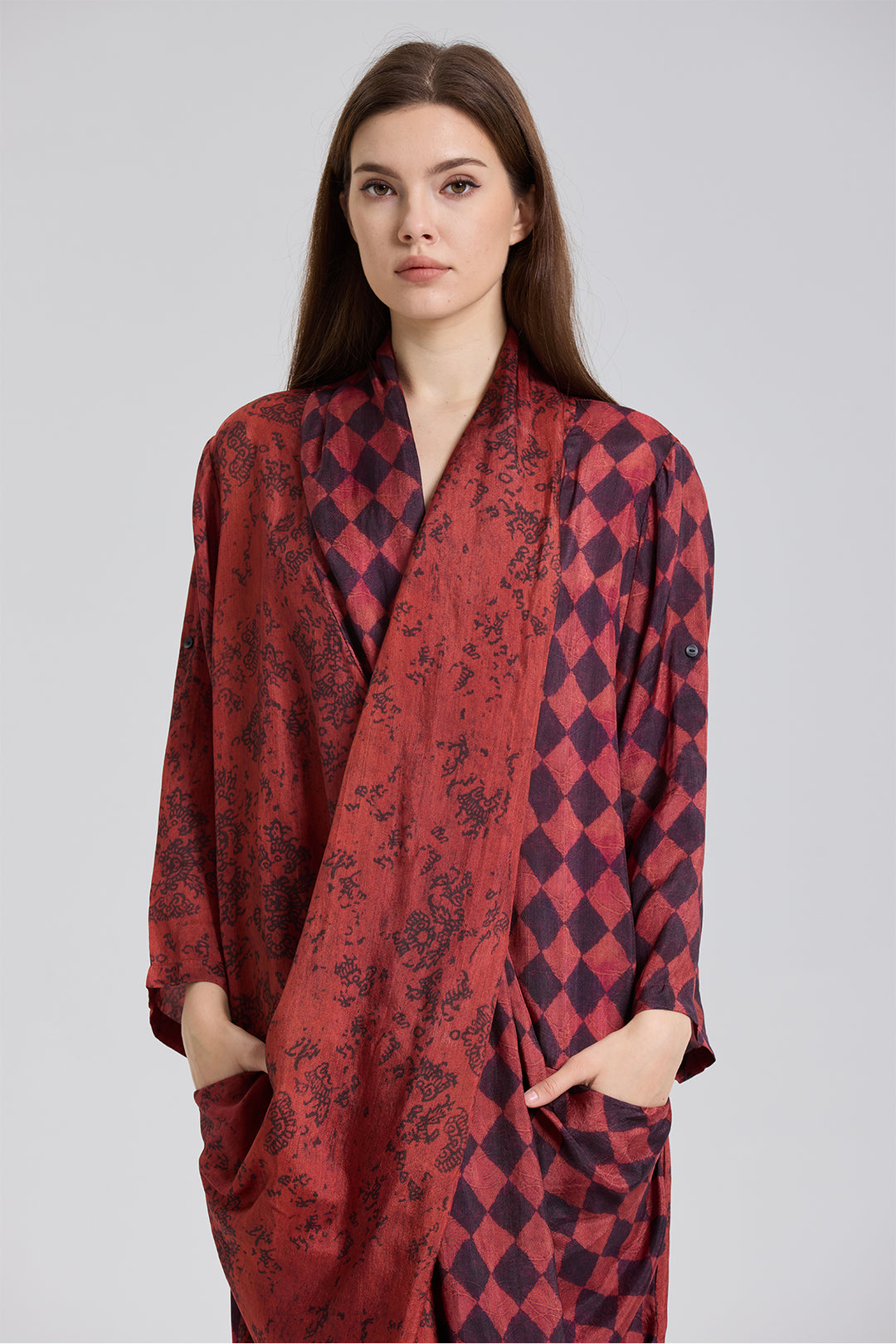 Claudia Cross Front Maxi Dress