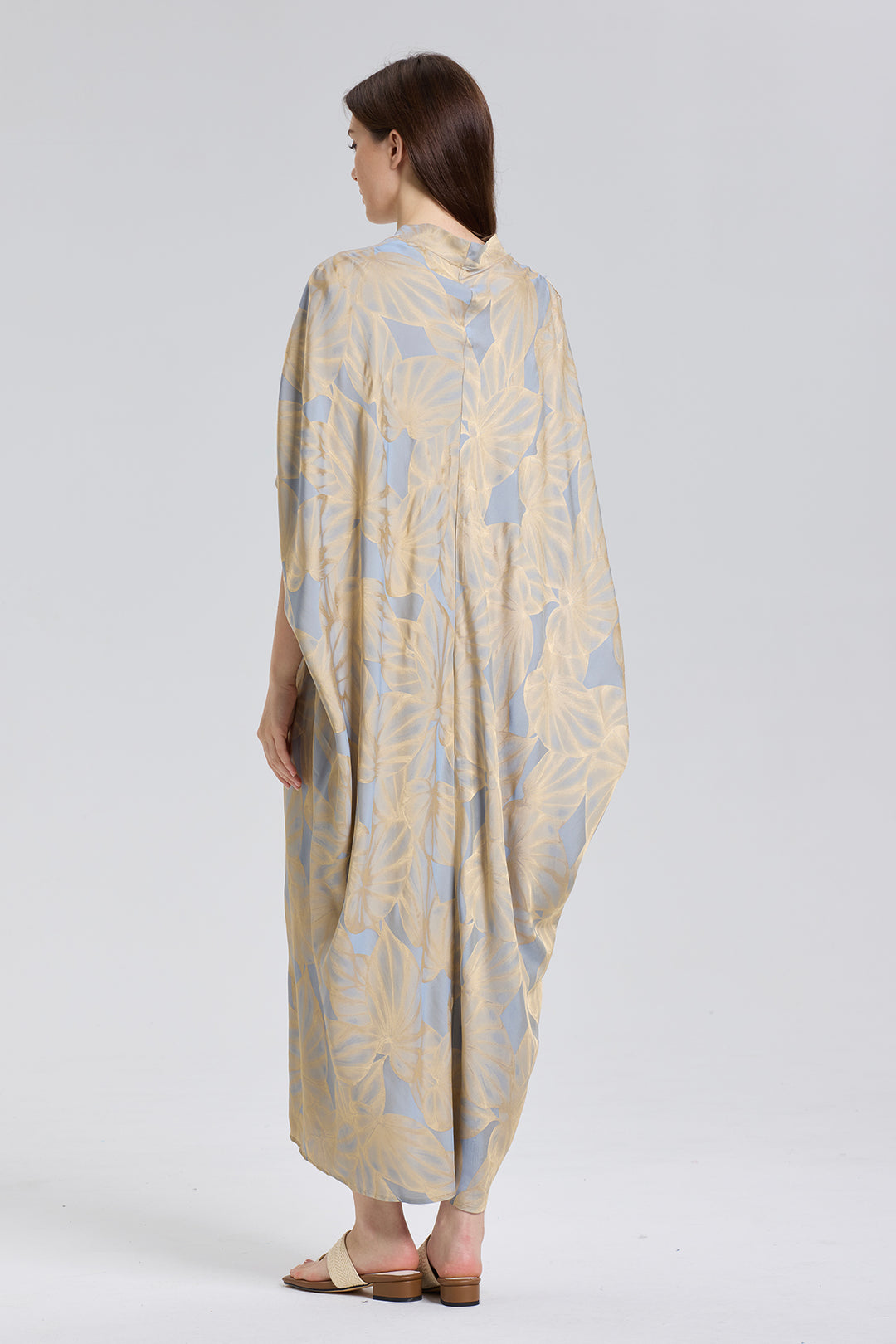 Mabel Casual Kimono Print Cozy Dress