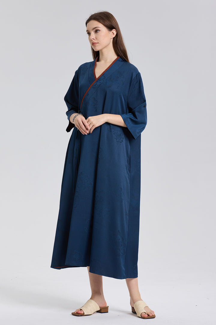 Zia Retro Design Cozy Jacquard Dress