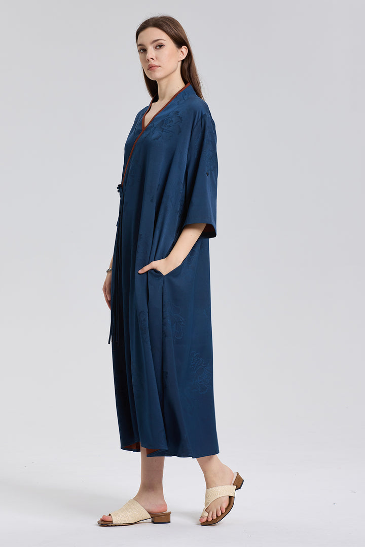 Zia Retro Design Cozy Jacquard Dress