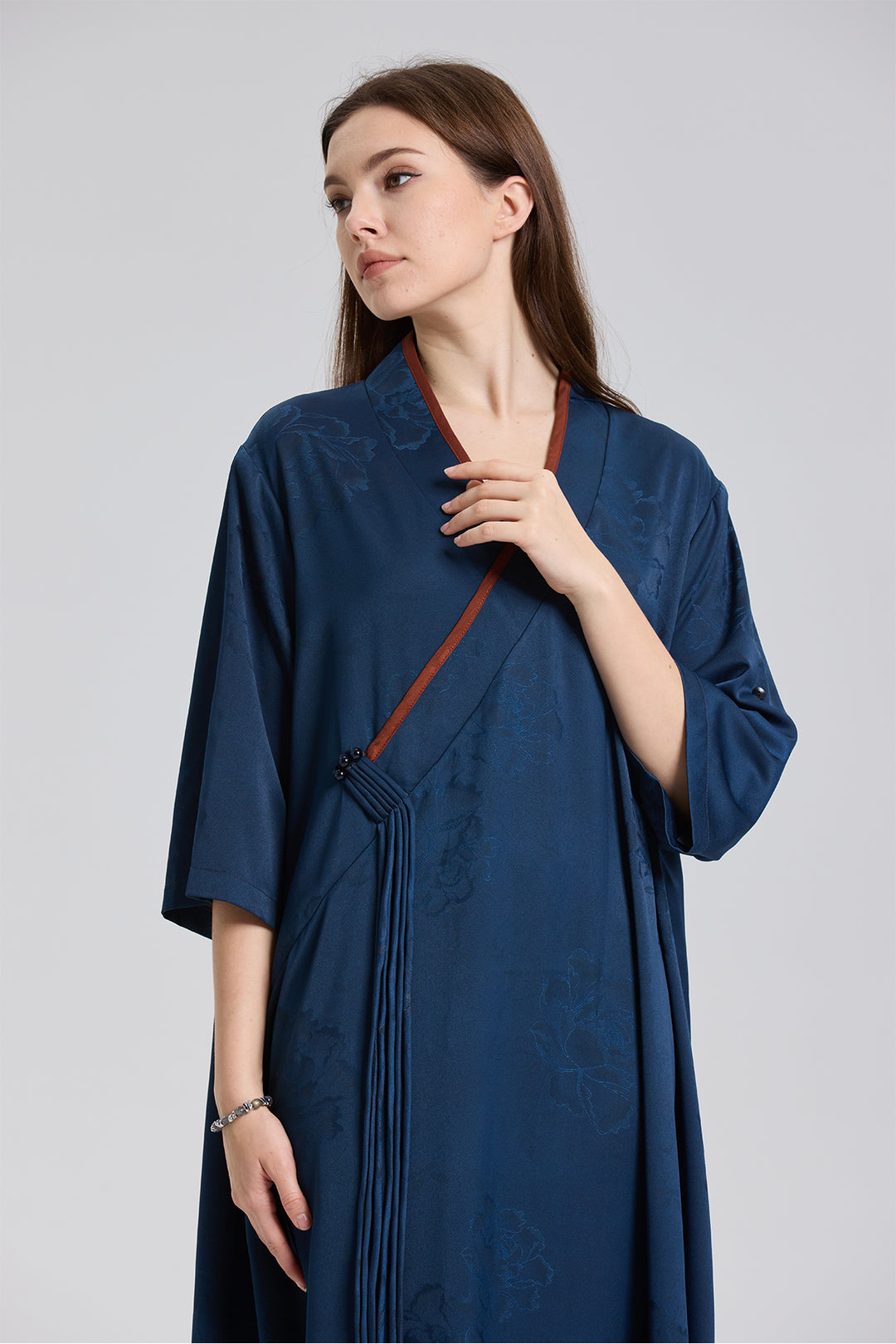 Zia Retro Design Cozy Jacquard Dress