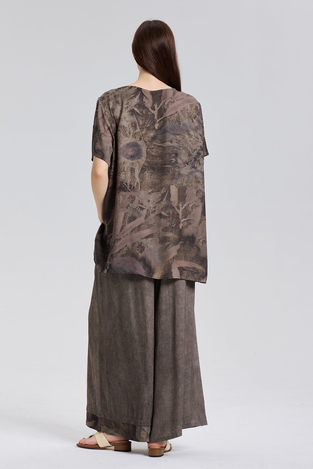 Hera Short Sleeve Splice Cozy Two Set