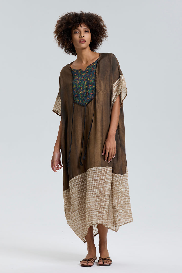 Alvita Ethnic Maxi Dress