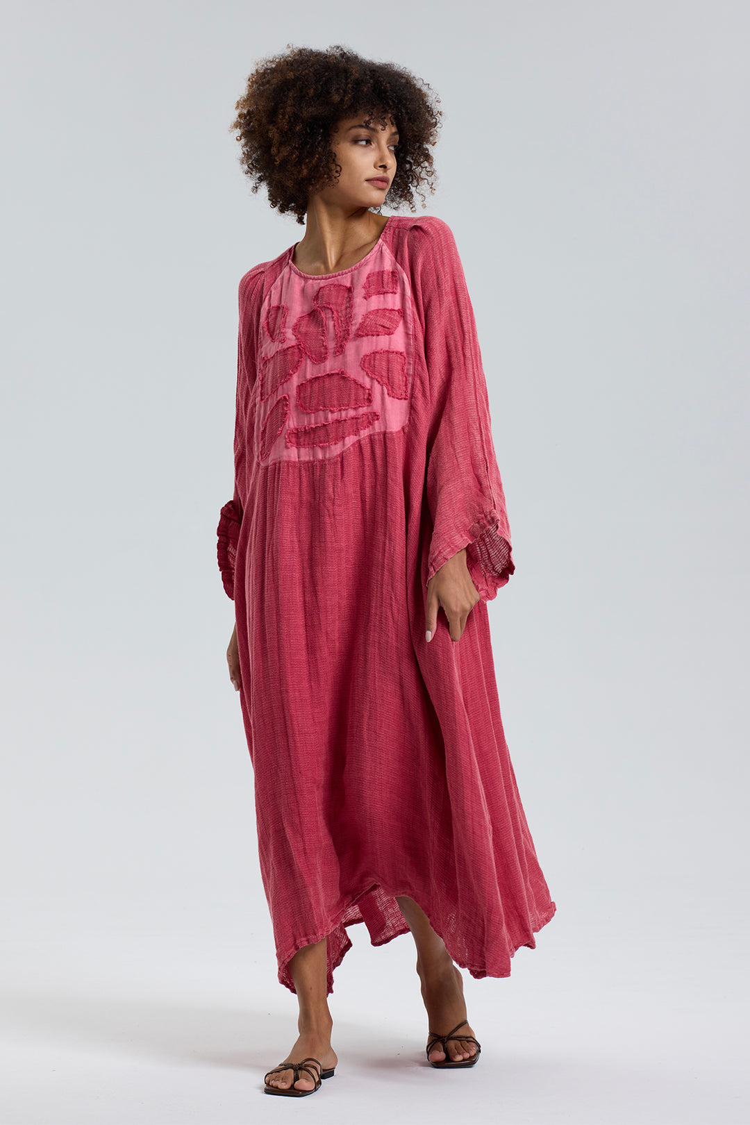 Liesl Linen Maxi Dress