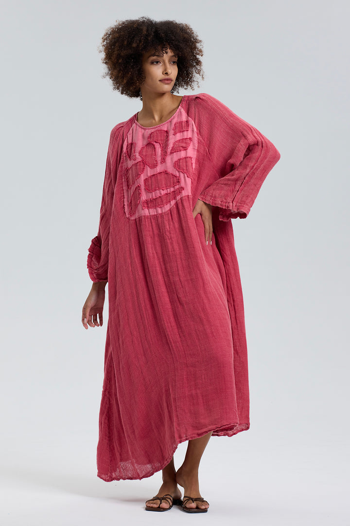 Liesl Linen Maxi Dress