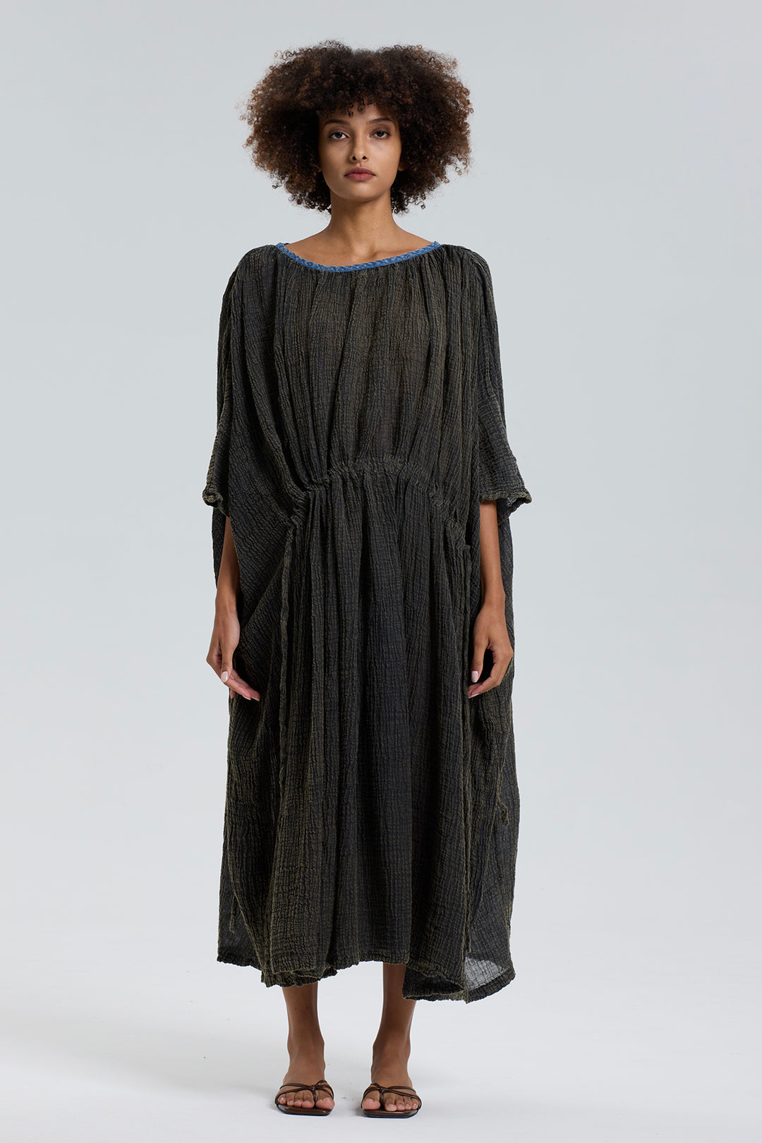 Sonja Oversize Casual Linen Dress