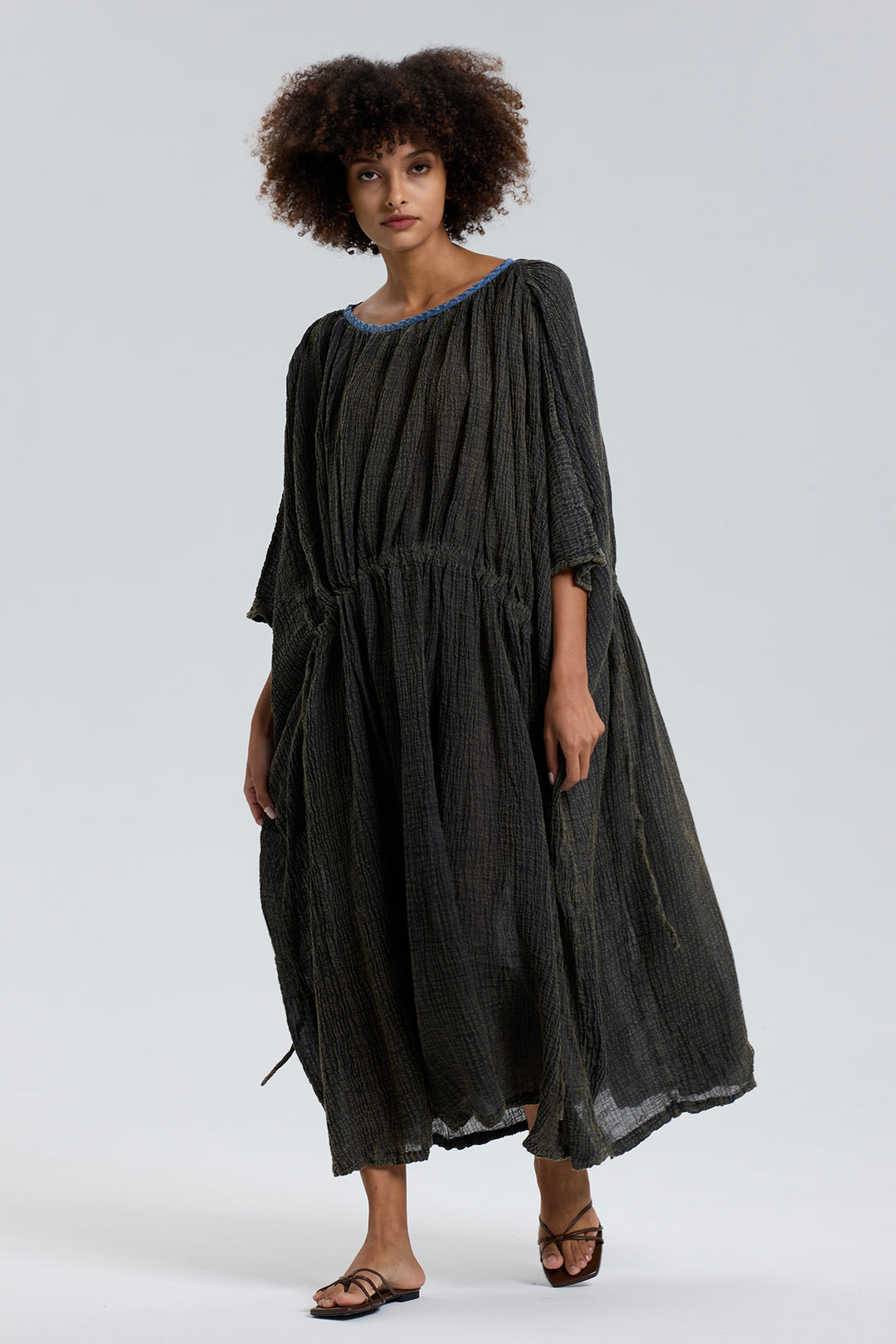 Sonja Oversize Casual Linen Dress
