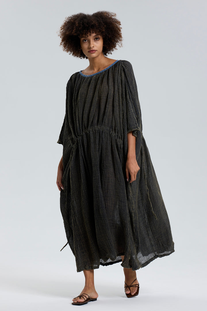 Sonja Oversize Casual Linen Dress