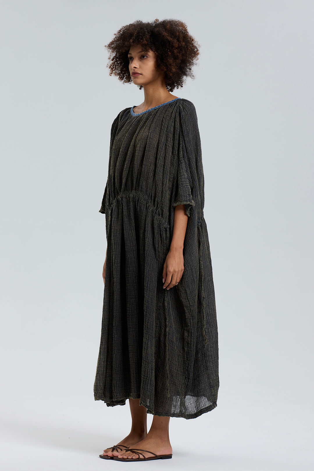 Sonja Oversize Casual Linen Dress
