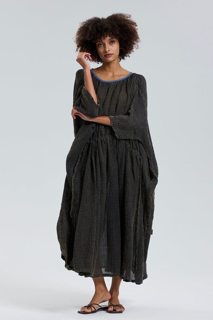 Sonja Oversize Casual Linen Dress