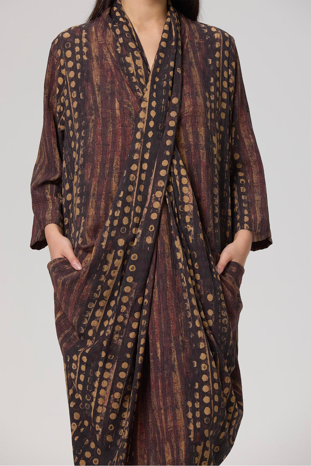 Korie Cross Front Maxi Dress