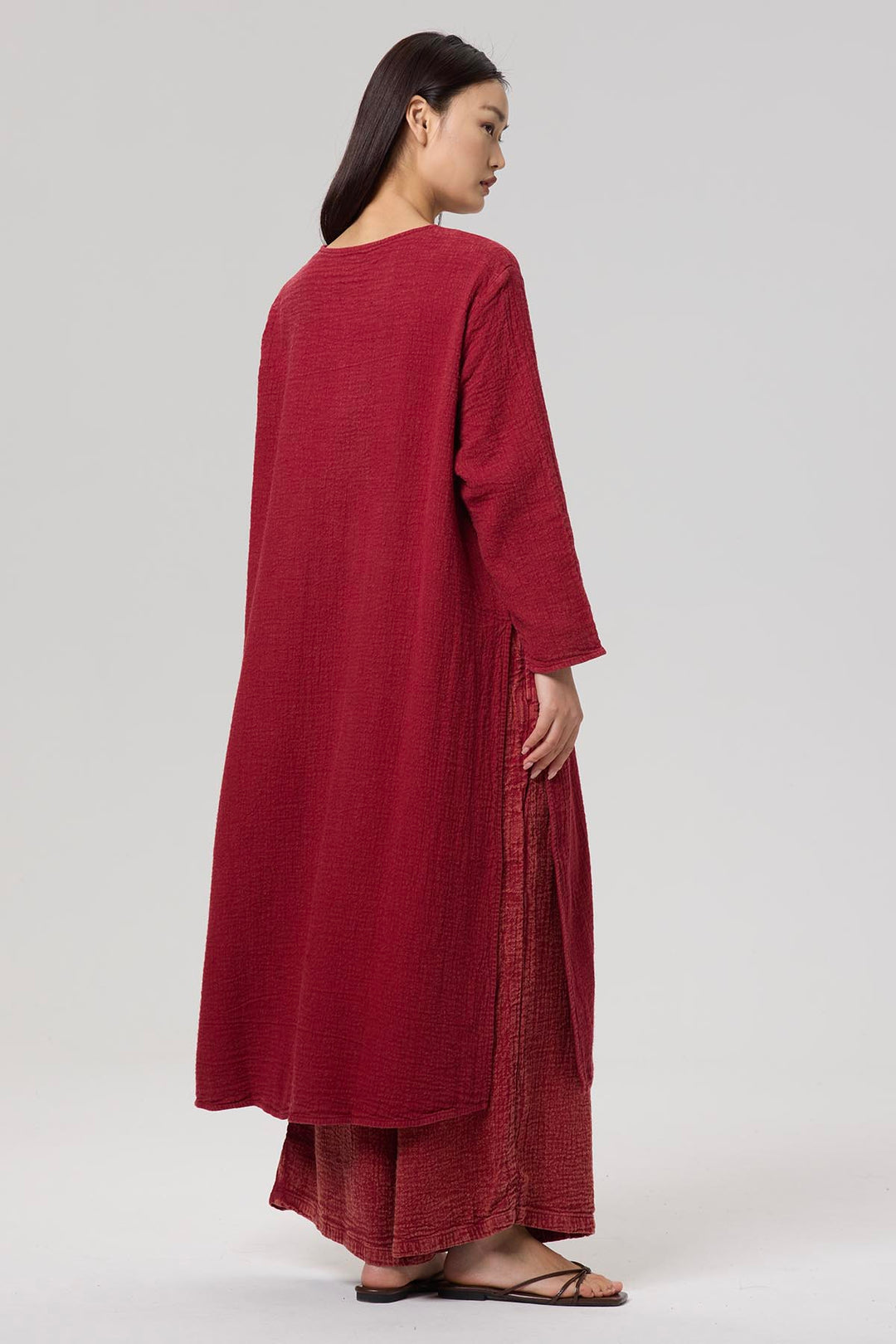 Blaire V-Neck Casual Linen Two Set