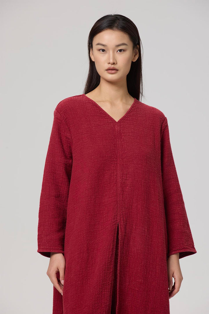 Blaire V-Neck Casual Linen Two Set