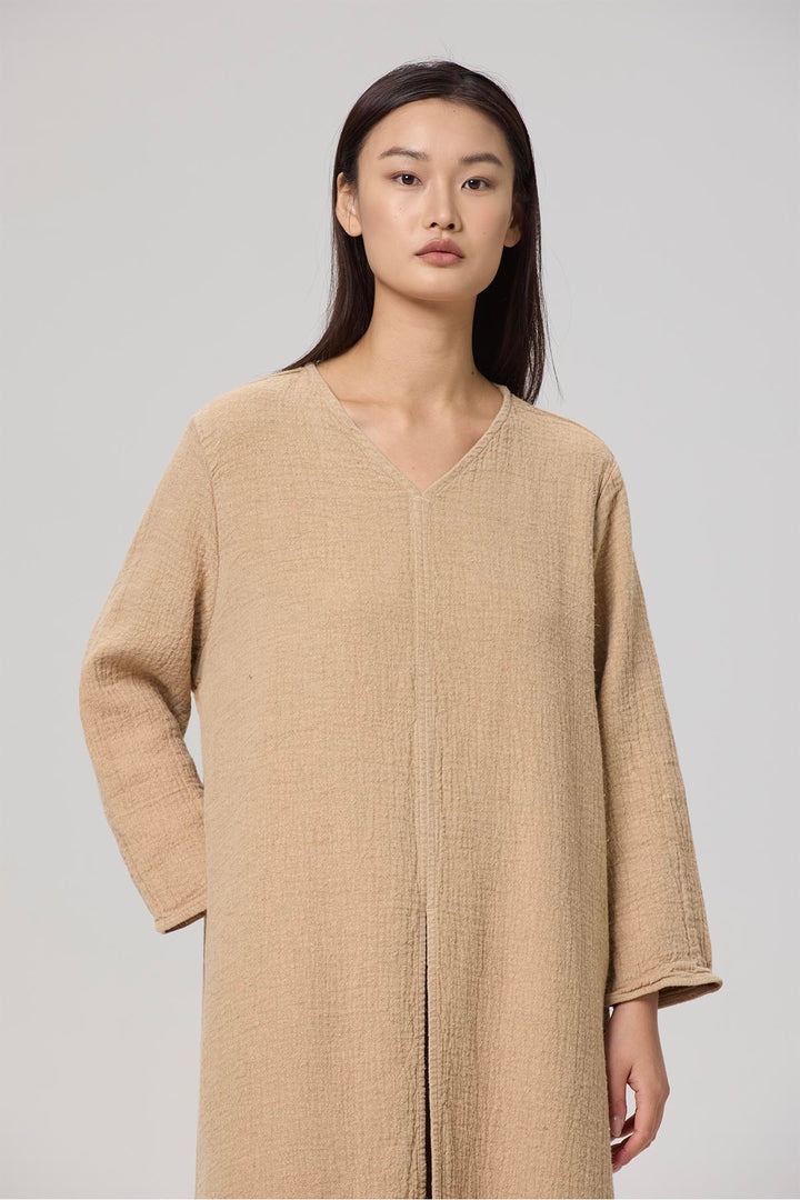 Blaire V-Neck Casual Linen Two Set