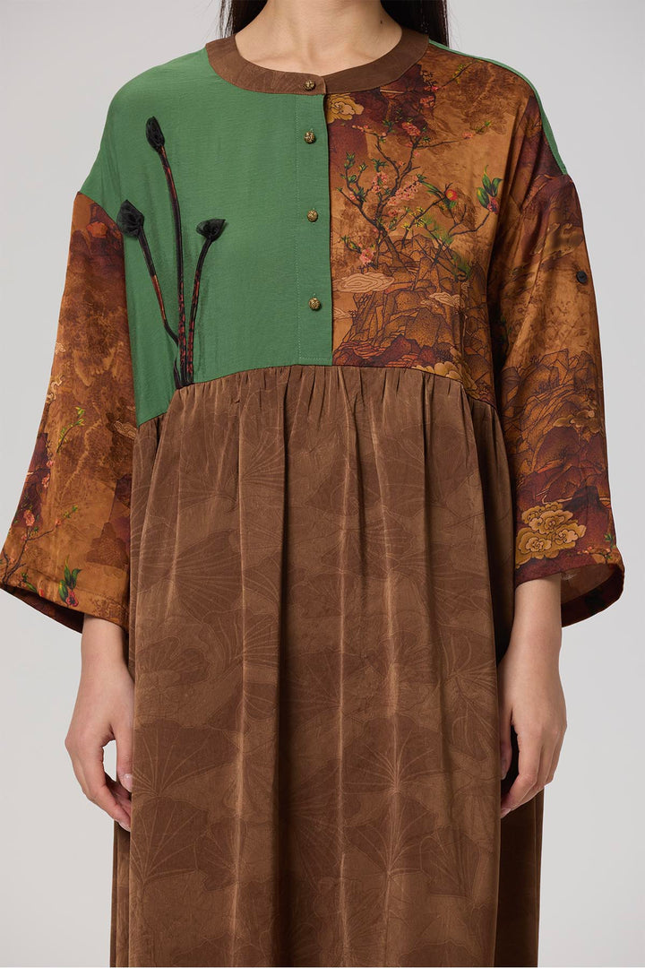 Elinor Ethnic Maxi Dress