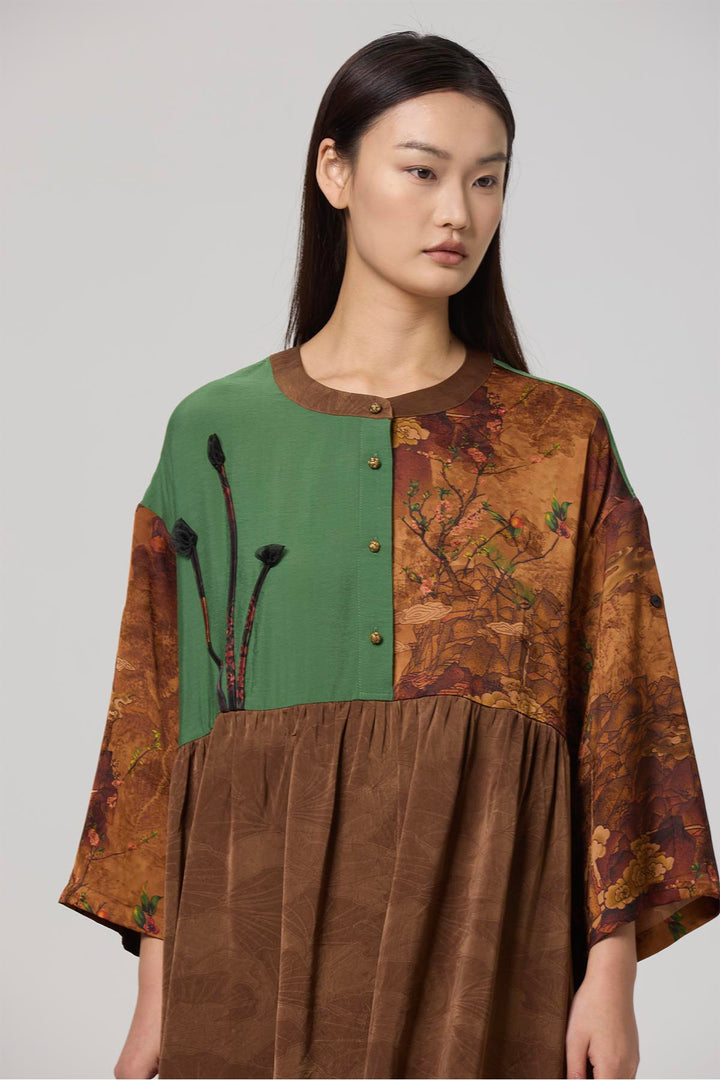 Elinor Ethnic Maxi Dress