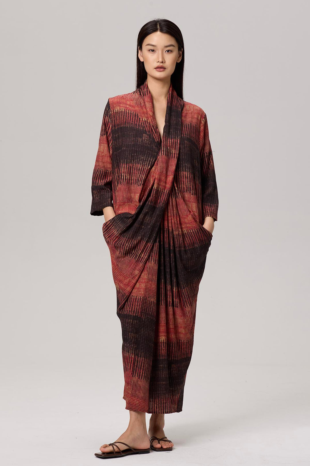 Rayna Cross Front Maxi Dress