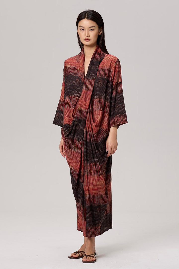 Rayna Cross Front Maxi Dress