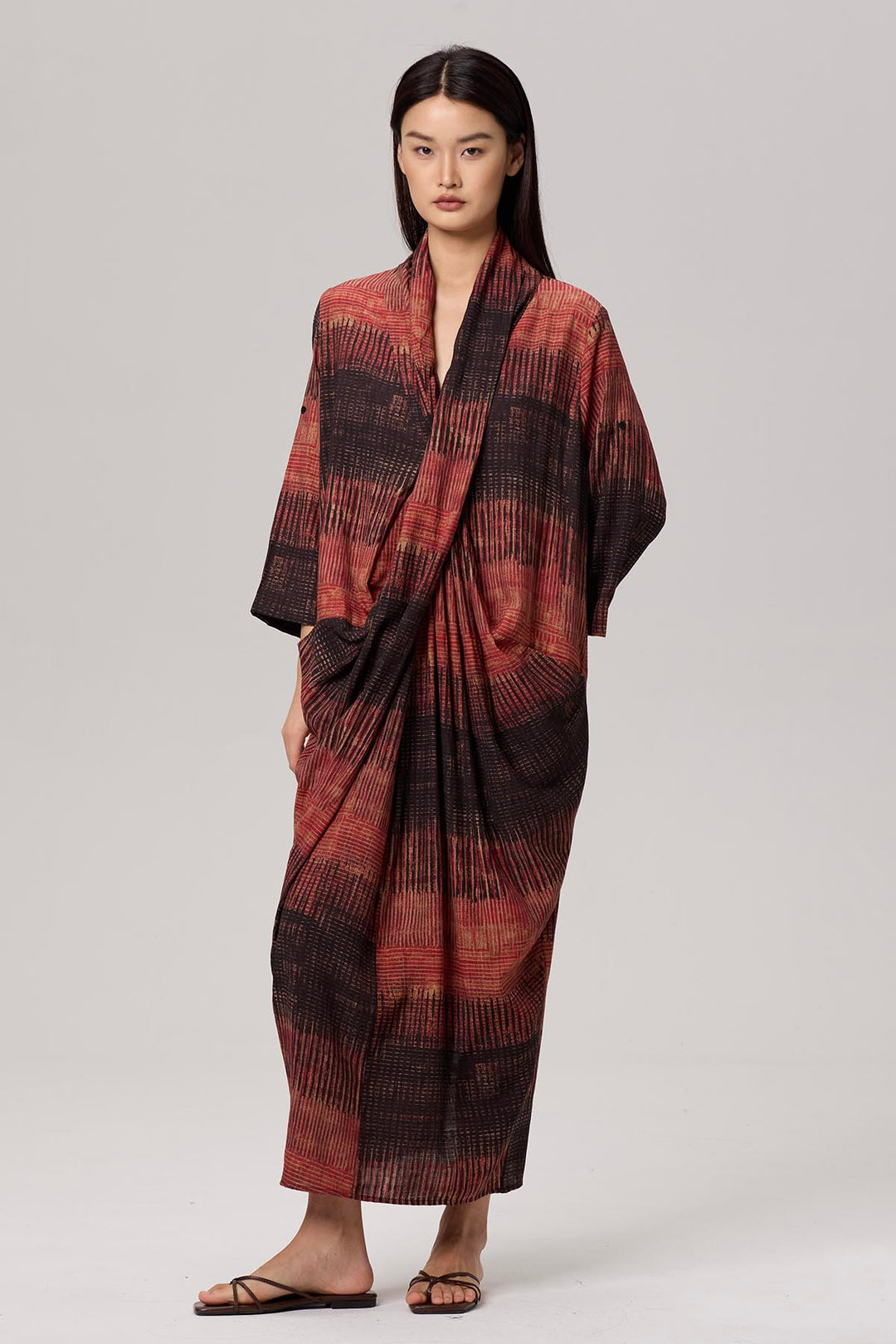 Rayna Cross Front Maxi Dress