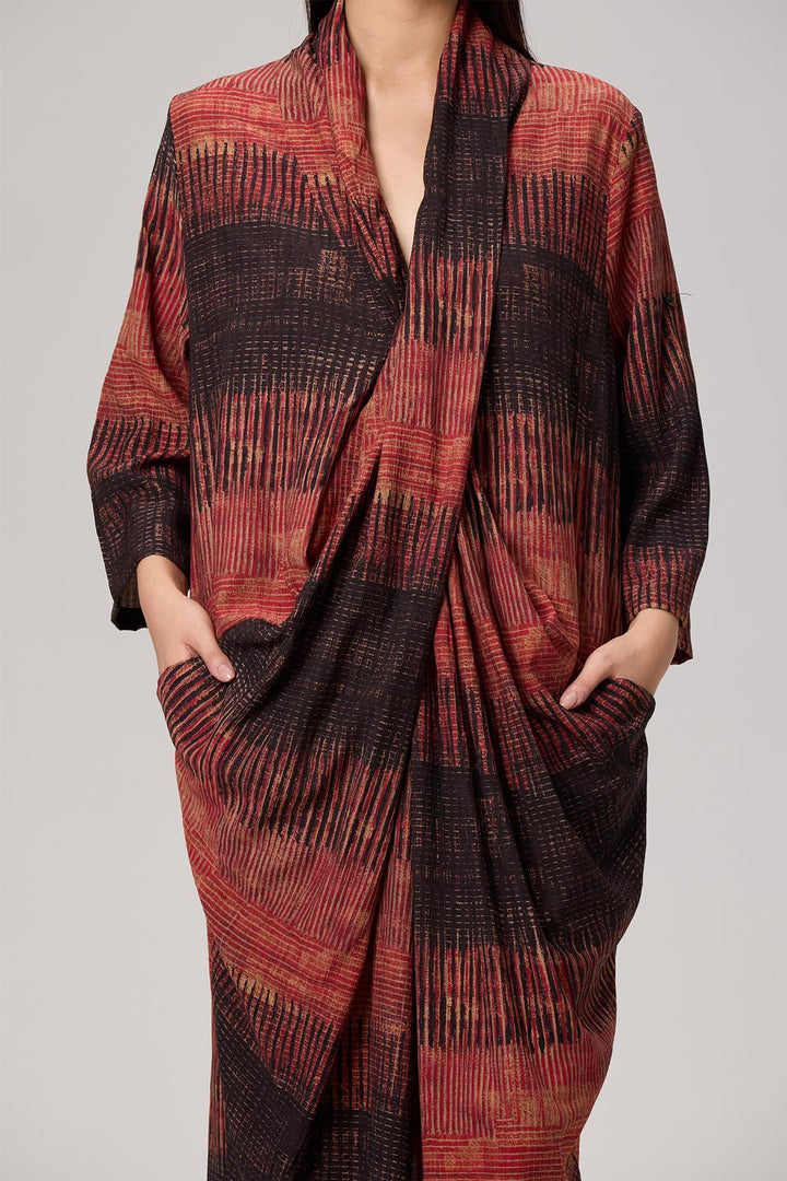 Rayna Cross Front Maxi Dress