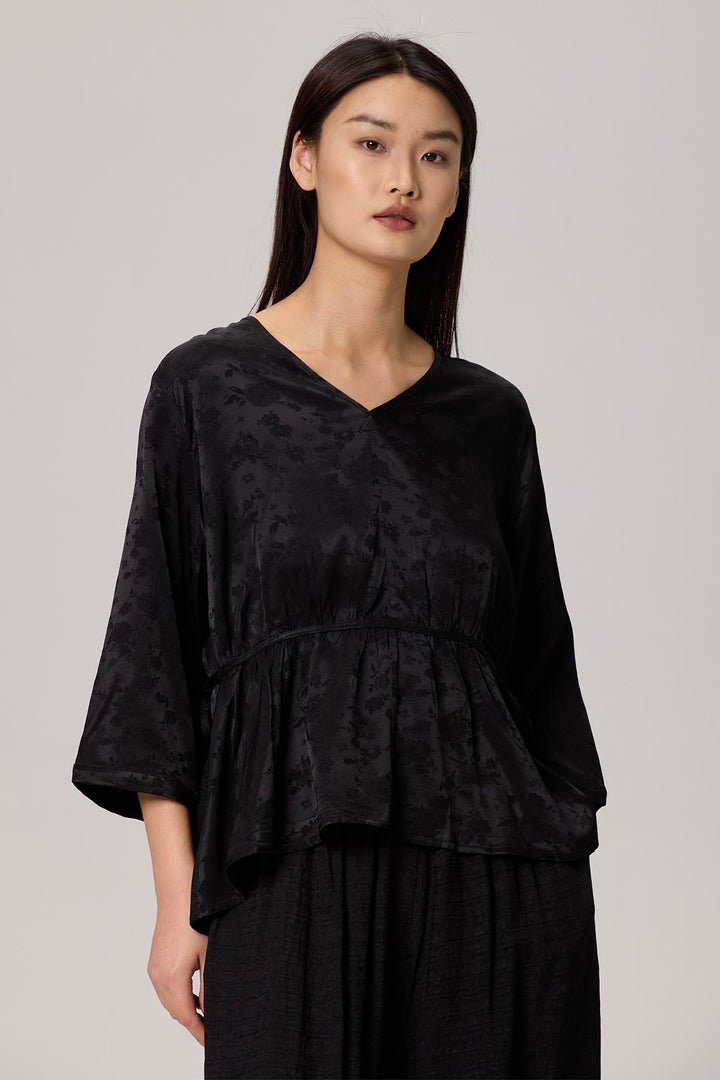 Madison Casual V-Neck Blouse