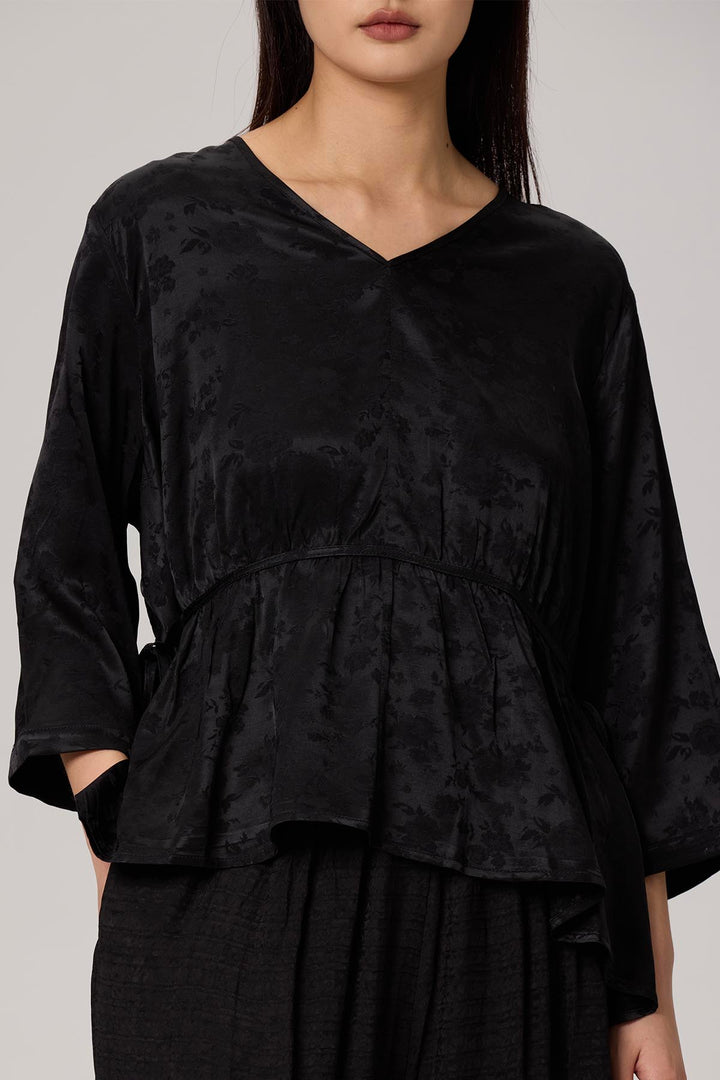 Madison Casual V-Neck Blouse