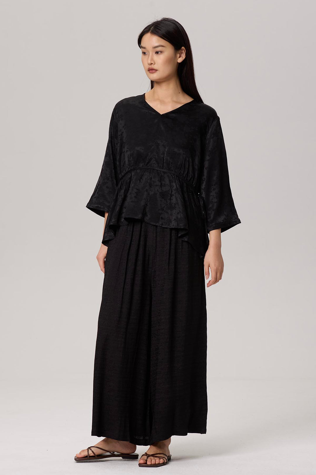 Madison Casual V-Neck Blouse