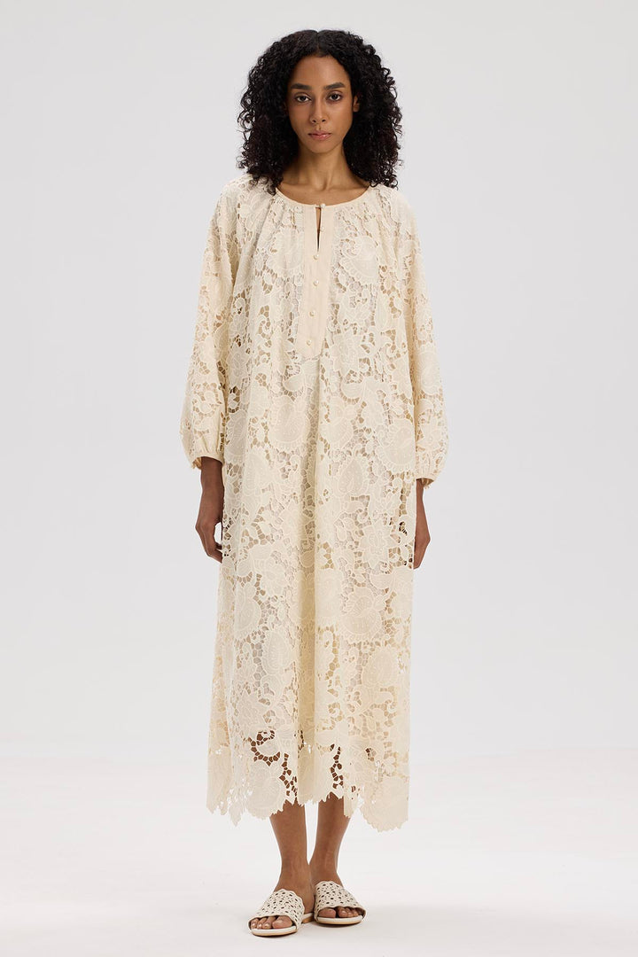 Stephanie Lace Maxi Dress