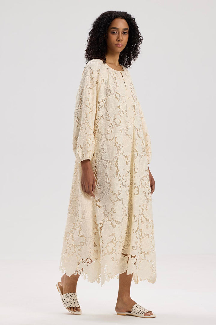 Stephanie Lace Maxi Dress