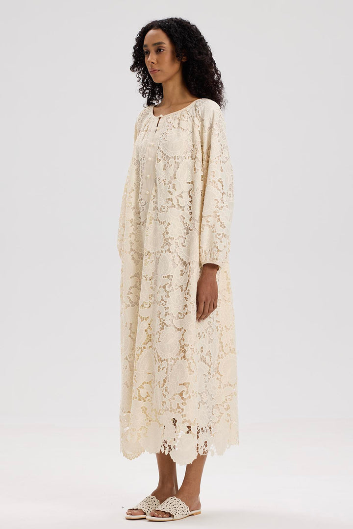 Stephanie Lace Maxi Dress