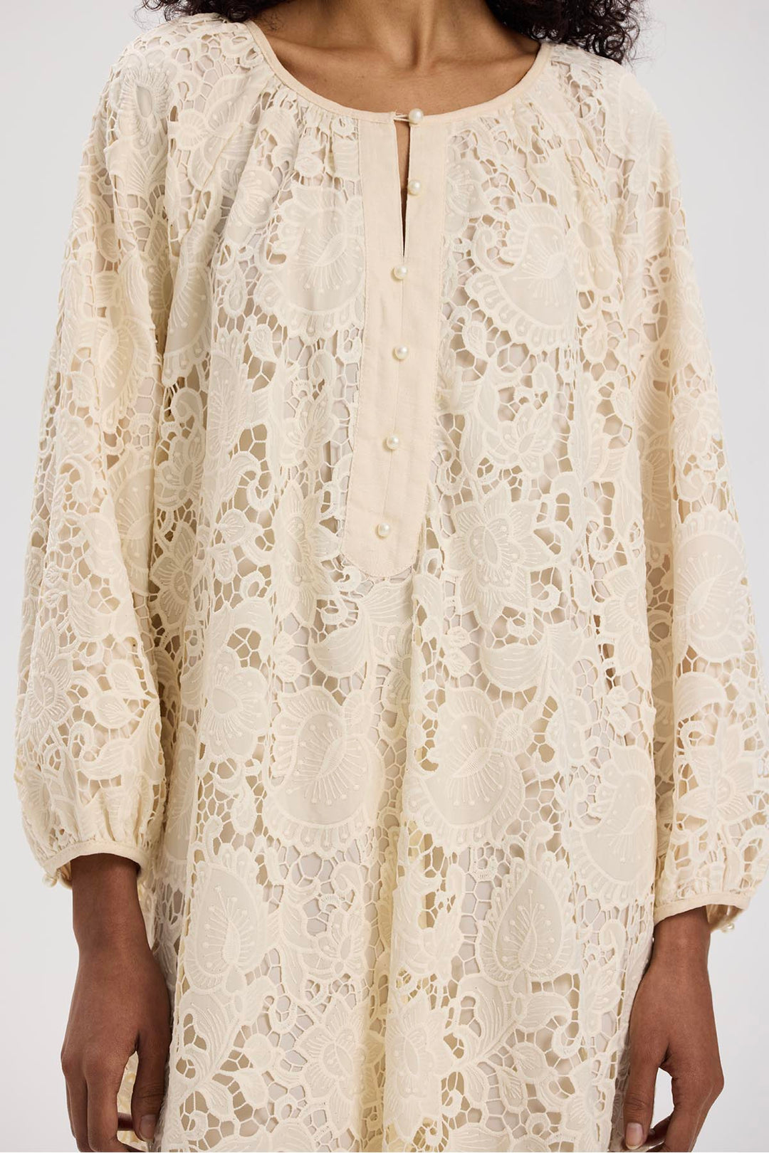 Stephanie Lace Maxi Dress