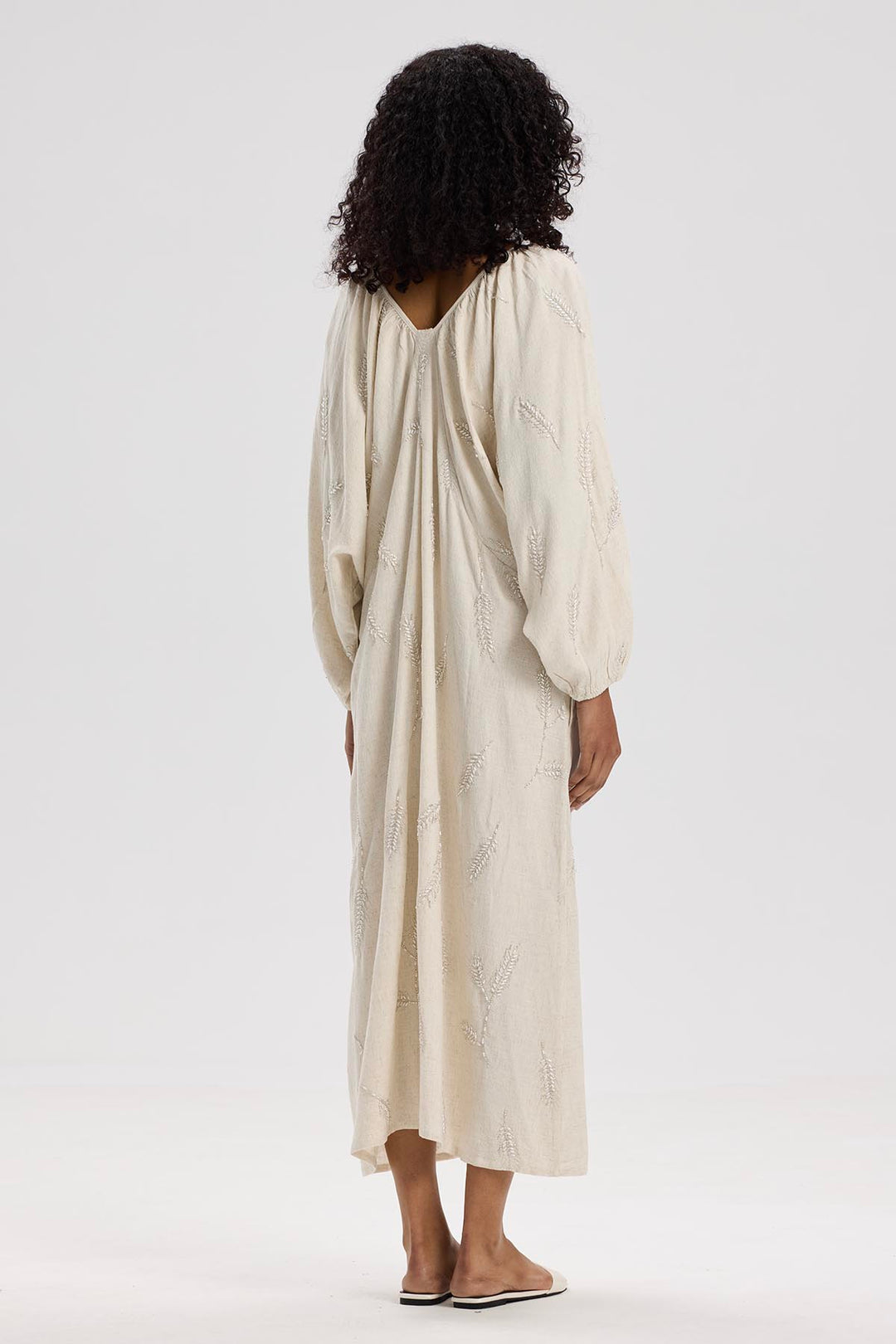 Yana Handmade Beading Maxi Dress