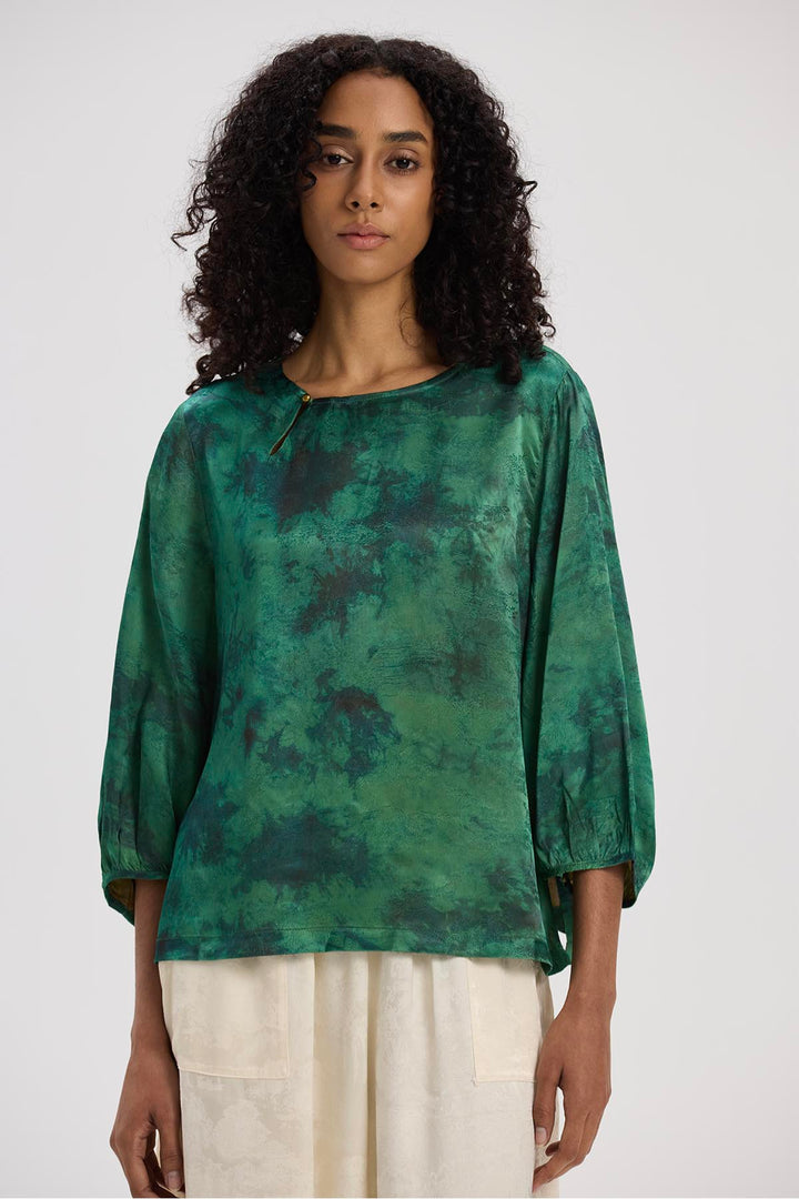 Tempest Retro Print Top