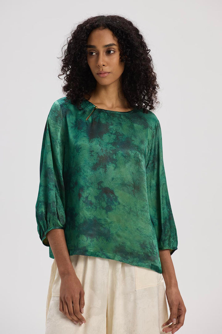 Tempest Retro Print Top