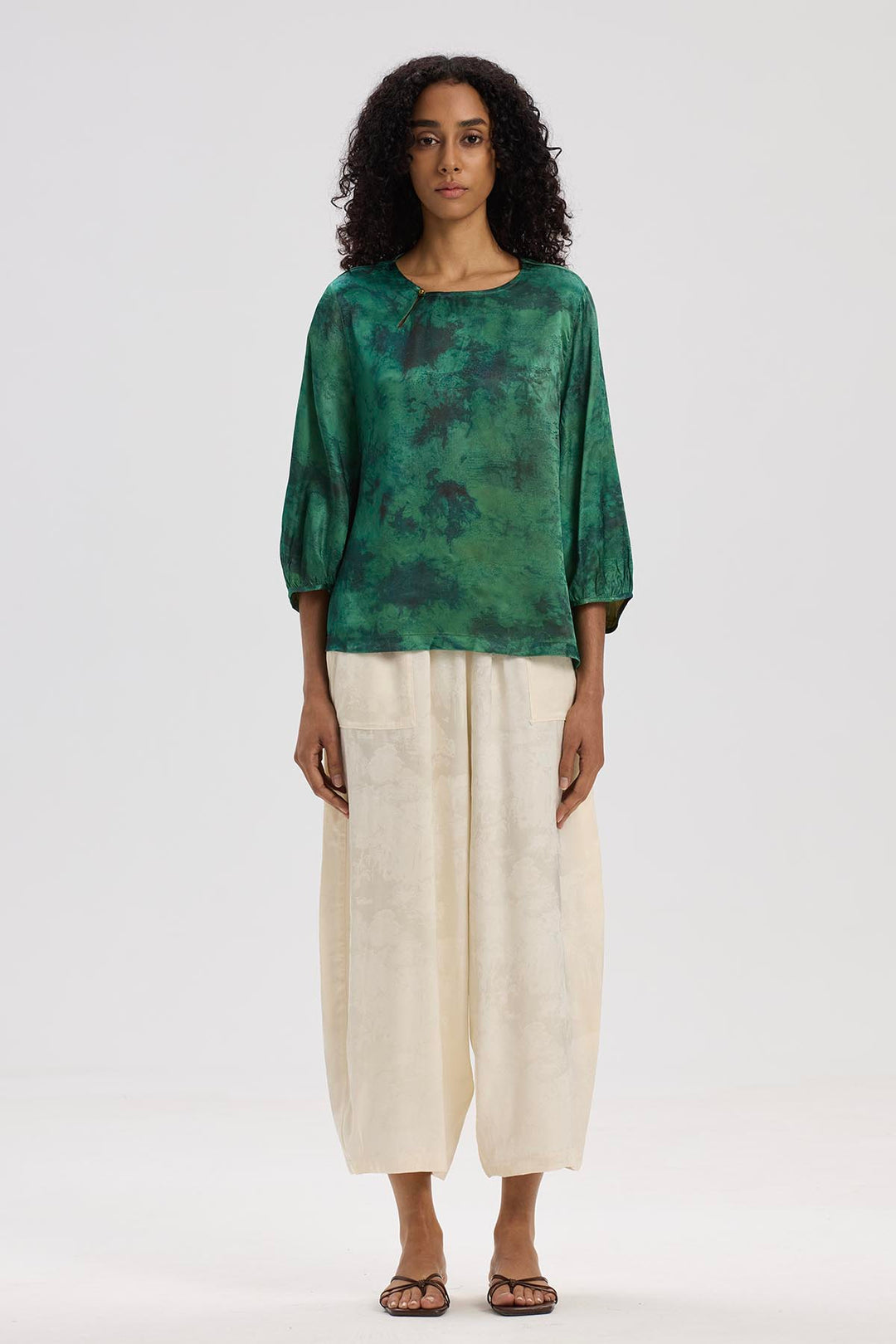 Tempest Retro Print Top