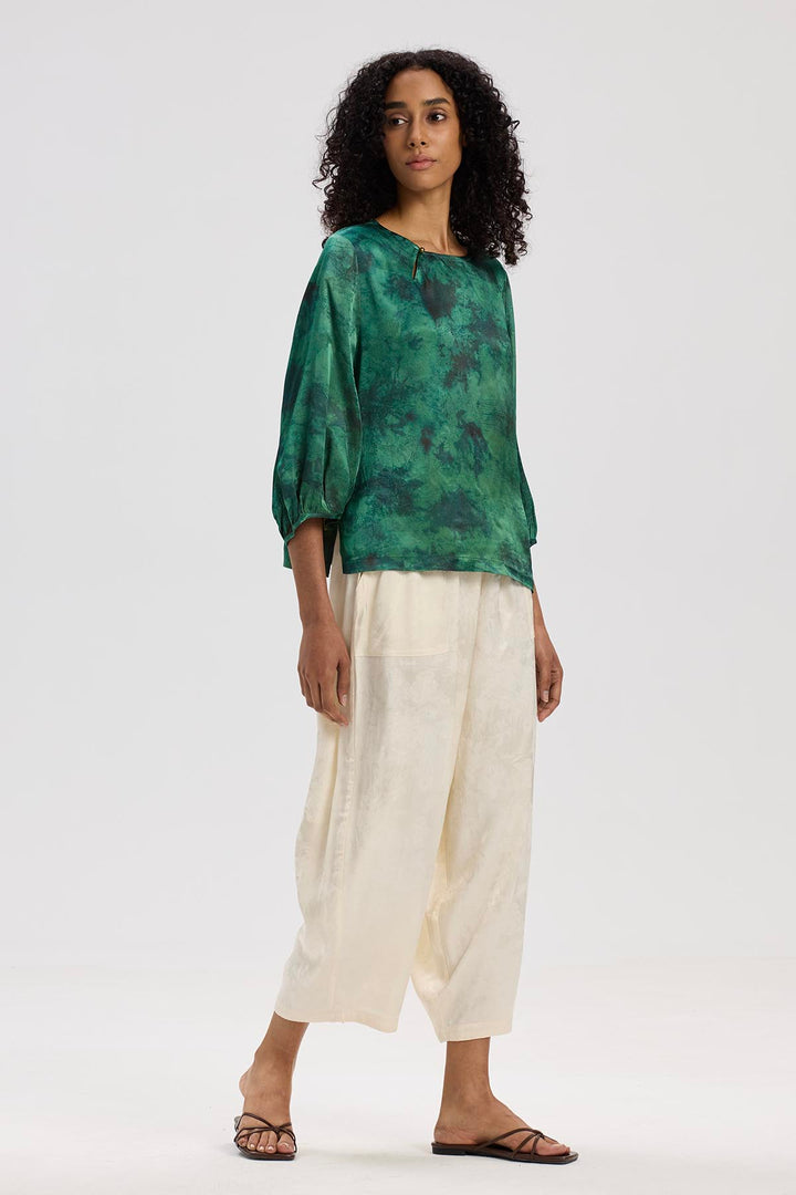 Tempest Retro Print Top