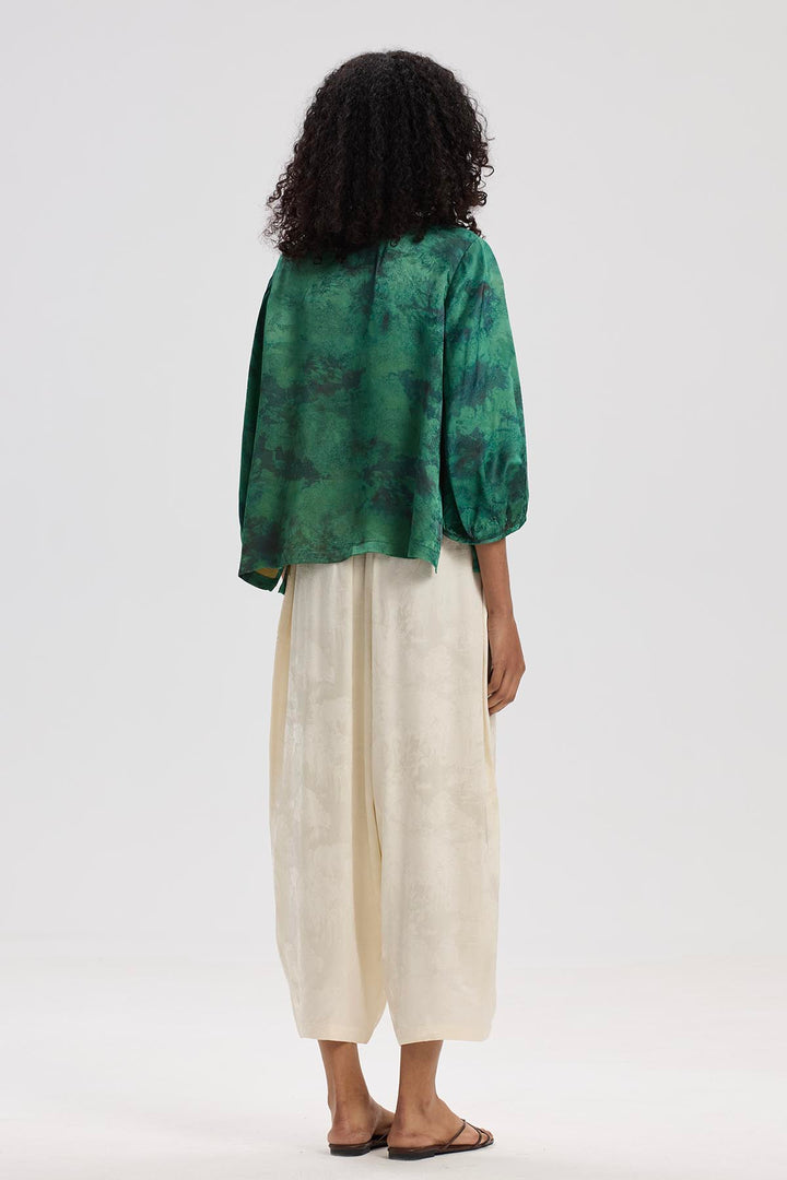 Tempest Retro Print Top