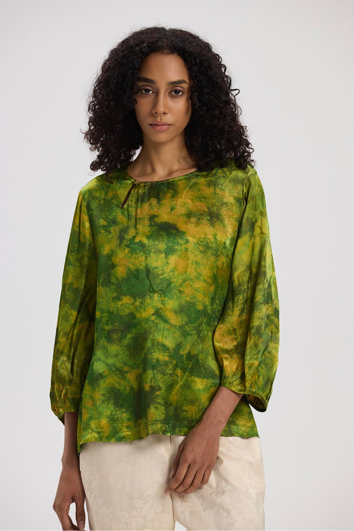 Tempest Retro Print Top